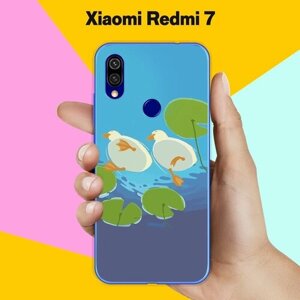 Силиконовый чехол на Xiaomi Redmi 7 Утки / для Сяоми Редми 7