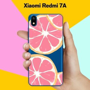 Силиконовый чехол на Xiaomi Redmi 7A Грейпфрут / для Сяоми Редми 7А