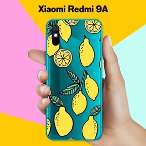 Силиконовый чехол на Xiaomi Redmi 9A Лимоны / для Сяоми Редми 9А