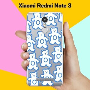 Силиконовый чехол на Xiaomi Redmi Note 3 Мишки / для Сяоми Редми Нот 3