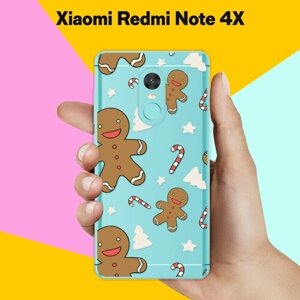 Силиконовый чехол на Xiaomi Redmi Note 4X Пряня / для Сяоми Редми Ноут 4Х