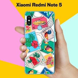 Силиконовый чехол на Xiaomi Redmi Note 5 Узор 80 / для Сяоми Редми Ноут 5