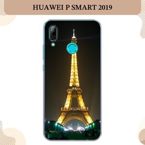 Силиконовый чехол "Париж 2" на Huawei P Smart 2019/Honor 10 Lite / Хуавей П Смарт 2019