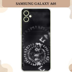 Силиконовый чехол "Руны" на Samsung Galaxy A05 / Самсунг А05