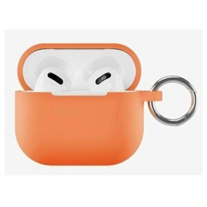 Силиконовый чехол VLP Silicone Case Soft Touch для Apple AirPods 3 Orange