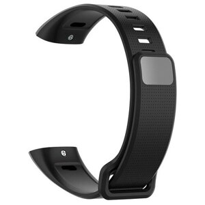 Силиконовый ремешок для Huawei Band 2 Pro / Band 2 / ERS-B19 / ERS-B29 - черный