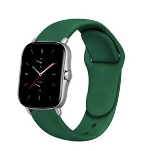 Силиконовый ремешок для Samsung Galaxy Watch 3 45 мм/huawei watch GT2 46 мм/Gear S3, браслет для Amazfit GTR 47 мм, 22 мм, Зеленый)