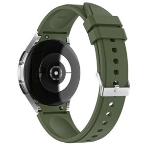 Силиконовый ремешок Grand Price для Samsung Galaxy Watch 4 Classic, зеленый
