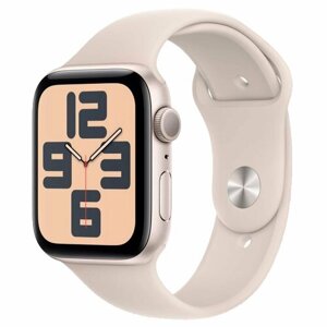 Смарт-часы Apple Watch SE 2023 40mm Starlight Aluminum Case with Starlight Sport Band, размер S/M