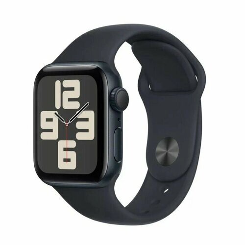 Смарт-часы Apple Watch Series SE 2023 (GPS), 44mm, Midnight Sport Band
