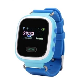 Smart часы детские с GPS GP-02 (синие)