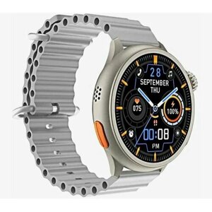 Смарт часы HW3 ULTRA MAX умные часы круглые спортивные smart watch ios android