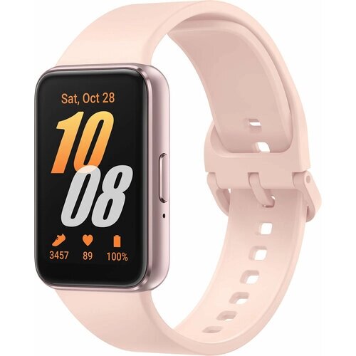 Смарт-часы Samsung Galaxy Fit3 SM-R390 1.6" AMOLED корп. розовое золото рем. розовое золото (SM-R390NIDACIS)