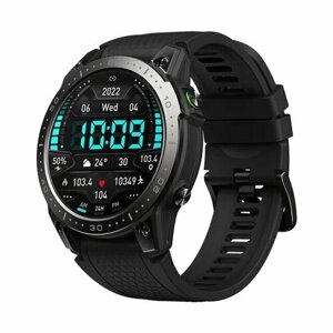 Смарт часы Zeblaze Ares 3 Pro (AMOLED Display, Bluetooth звонки, Уведомления, IP68), черные