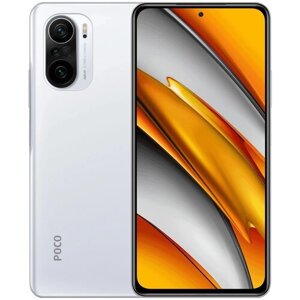 Смартфон Xiaomi POCO F3 6/128 ГБ RU, Dual nano SIM, белый айсберг