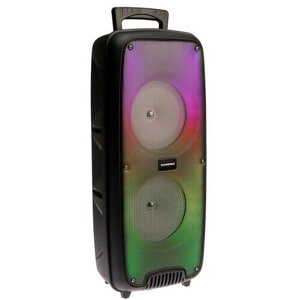 SOUNDMAX Портативная колонка Soundmax SM-PS4203, 60 Вт, 2400 мАч, FM, BT, microSD, AUX, подсветка
