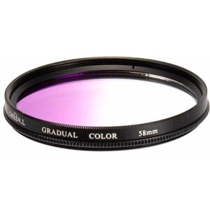 Светофильтр Green-L градиентный фиолетовый (gradual color purple) - 58mm