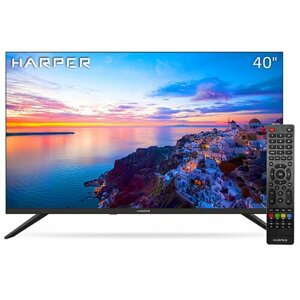 Телевизор 40" HARPER 40F720T, черный