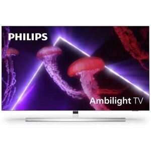 Телевизор 65″ philips 65OLED807 / 65OLED807/12, OLED, 4K UHD, android TV, ambilight