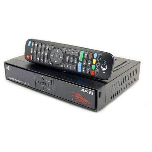 UCLAN D-Box 4K CI+Комбинированная телевизионная приставка DVBS2, DVBT2/C