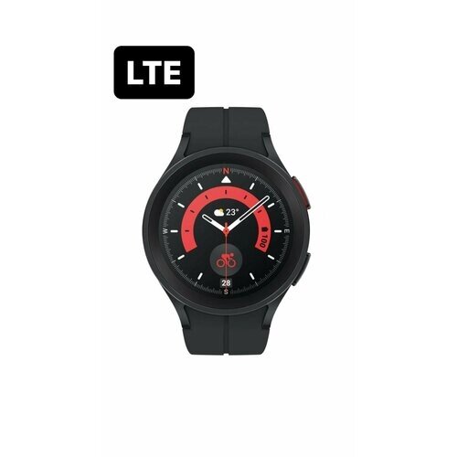Умные часы Samsung Galaxy Watch 5 Pro, 45 мм, титановый черный LTE
