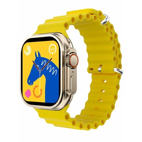 Умные смарт-часы для Android и iOS - Smart Watch S9 Ultra желтые
