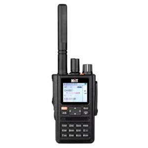 Универсальная рация (радиостанция) портативная HIT H6 GPS 3 диапазона (река, море, суша, SATCOM)