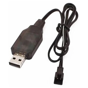 USB зарядное устройство 9.6V для Ni-Cd Ni-MH аккумуляторов 9,6 Вольт зарядка разъем USB SM-2P СМ-2Р YP зарядка на р/у машинку-перевертыш