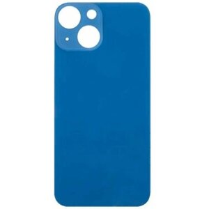 Задняя крышка для iPhone 13, стекло, цвет синий, 1 шт.