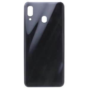 Задняя крышка для Samsung A205F Galaxy A20 (черная)