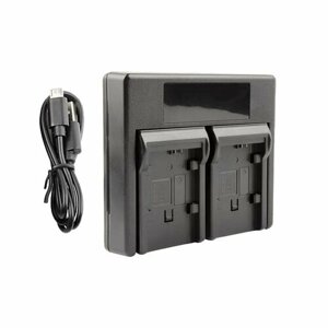 Зарядное устройство для аккумулятора Sony NP-FV, NP-FH, NP-FP / LED Dual Charger