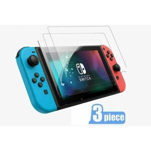 Защитное стекло Nintendo Switch, 3 штуки