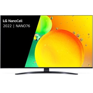 43" Телевизор LG 43NANO766QA 2022 IPS RU, синяя сажа