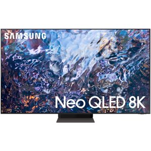 55" Телевизор Samsung QE55QN700AU 2021 RU, нержавеющая сталь