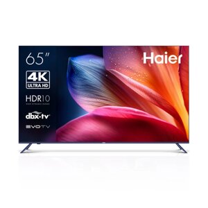 65" Телевизор Haier 65 Smart TV S1 2022 VA RU, черный