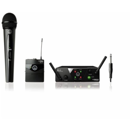 AKG WMS40 Mini2 Mix радиосистема с ручным и поясным передатчиками