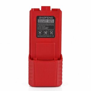 Аккумулятор для рации BaoFeng UV-5R, DM-5R 3800 мАч Красный (BL-5 3800mAh)