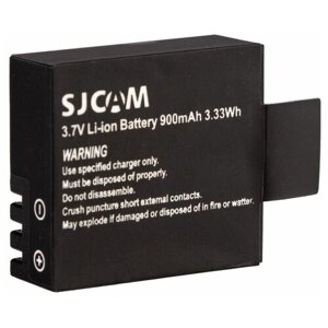 Аккумулятор PWR 3,7V 900mah 3.33wh для экшн-камер SJCAM SJ4000, SJ4000 wi-fi, SJ5000, SJ6000