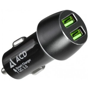 Автомобильное зарядное устройство USB Acd ACD-С362Q-V1B