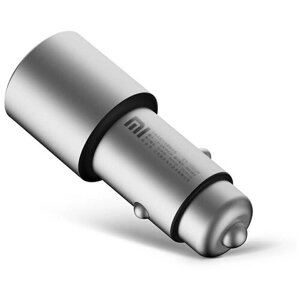 Автомобильное зарядное устройство Xiaomi Mi Car Charger Fast 36W, 12 Вт, серебристый