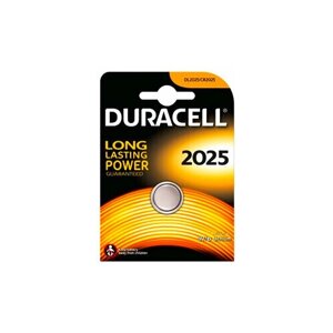 Батарейка 3V CR-2025 дисковая Duracell, литиевая