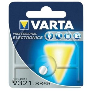 Батарейка для часов Varta V321 SR65 SR 616 SW 1.55V, в блистере 1шт.