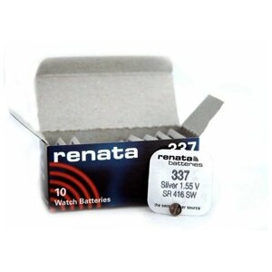 Батарейка R337 - Renata SR416SW (1 штука)