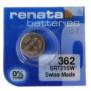 Батарейка Renata 362 Швейцария: 3 шт.