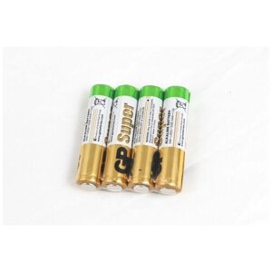 Батарейки, аккумуляторы GP Батарейка LR-03 (ААА) GP Super Alkaline, в спайке, цена за 1 шт