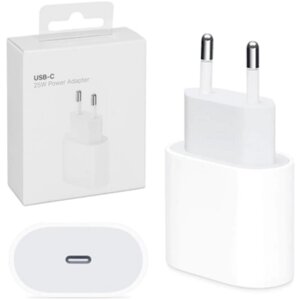 Быстрая зарядка для iPhone iPad AirPods / Адаптер питания для айфона / Power Adapter 25W