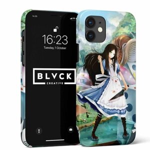 Чехол для IPhone 11 с рисунком "Alice in Wonderland Алиса в Стране чудес"