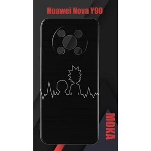 Чехол Huawei Nova Y90 / Хуавей Нова Ю90 с принтом