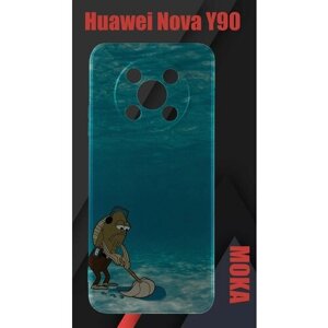 Чехол Huawei Nova Y90 / Хуавей Нова Ю90 с принтом