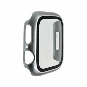 Чехол и защитное стекло для Apple Watch Series 4/5/6/SE, 40 мм серебристый
